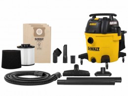 DEWALT 240V DXV34PTAA Wet & Dry Vacuum with Power Tool Activation 1200W £154.95